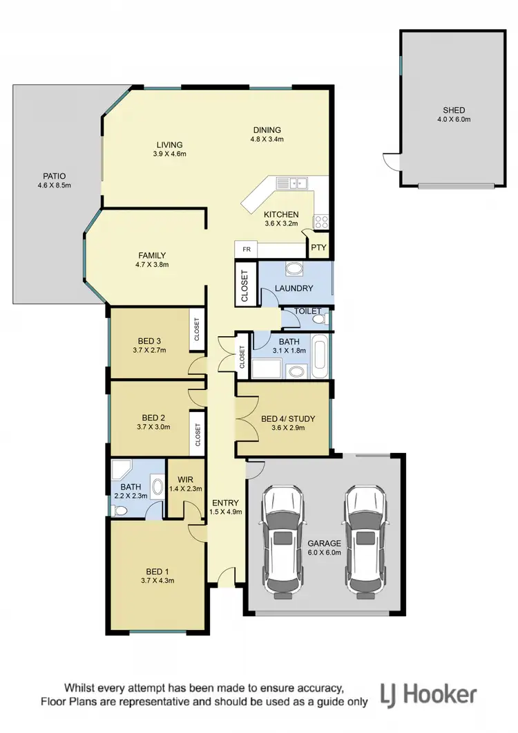 Floorplan of Homely house listing, 20 Civetta Court, Dakabin QLD 4503