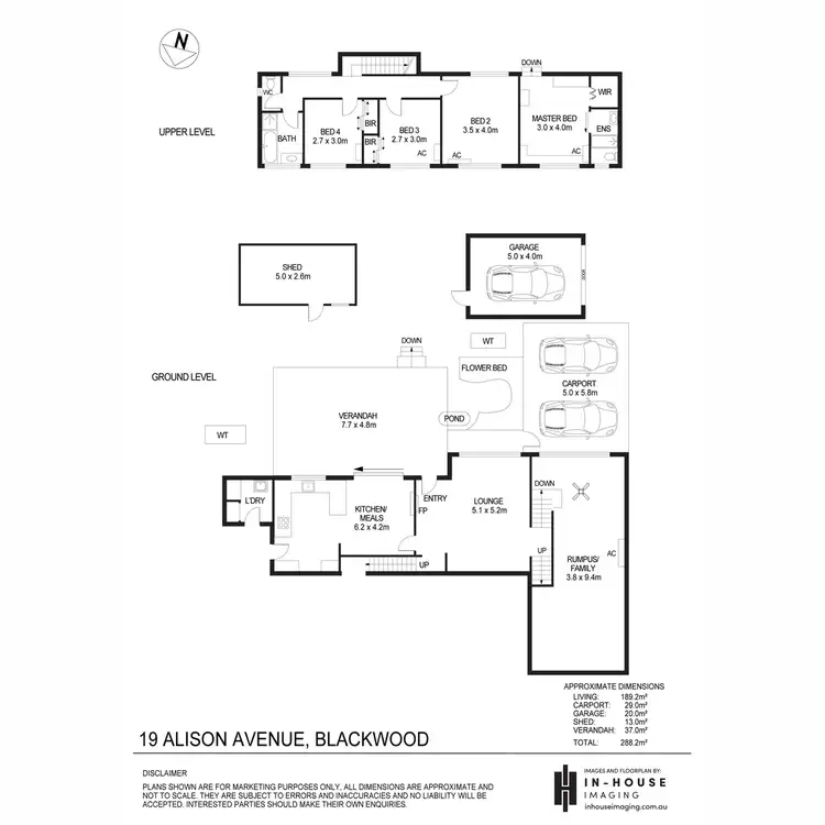 Floorplan of Homely house listing, 19 Alison Avenue, Blackwood SA 5051