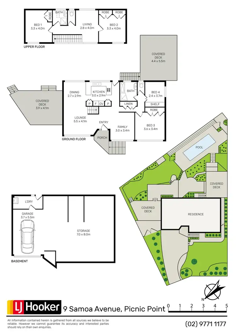 Floorplan of Homely house listing, 9 Samoa Avenue, Picnic Point NSW 2213