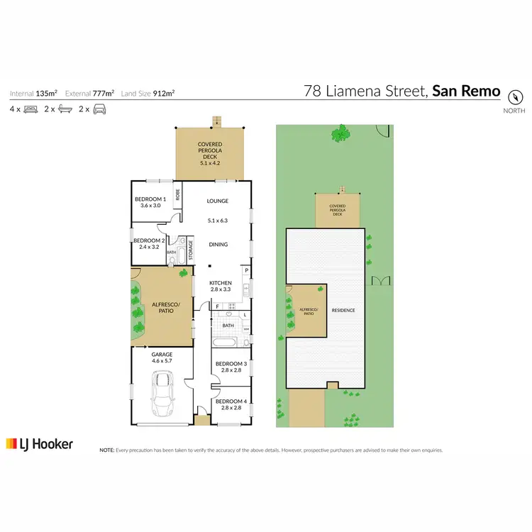 Floorplan of Homely house listing, 78 Liamena Avenue, San Remo NSW 2262