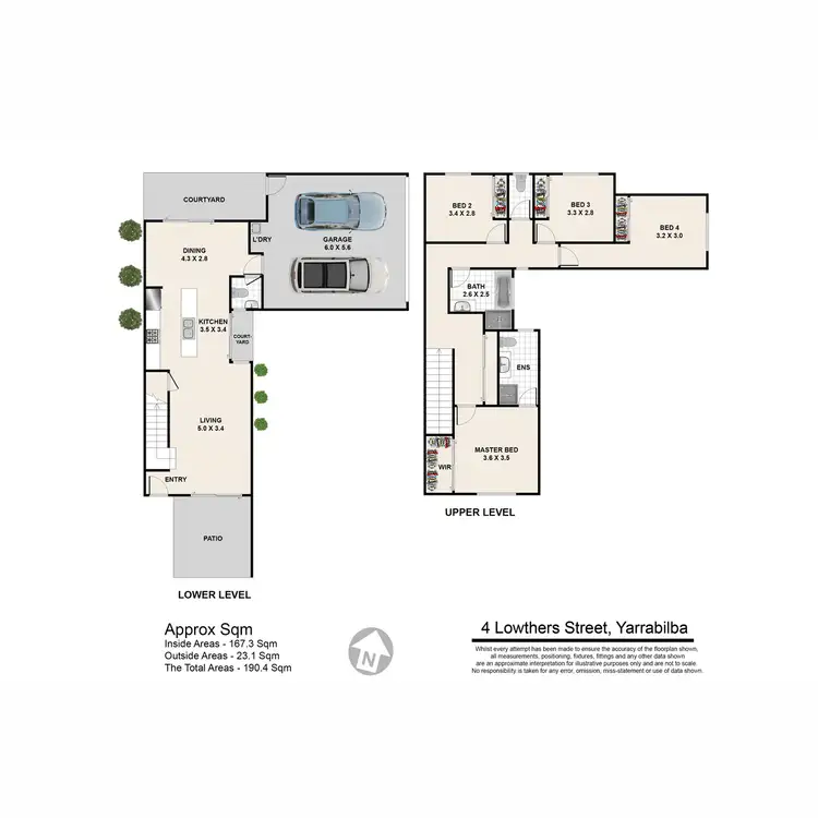Floorplan of Homely house listing, 4 Lowthers Street, Yarrabilba QLD 4207