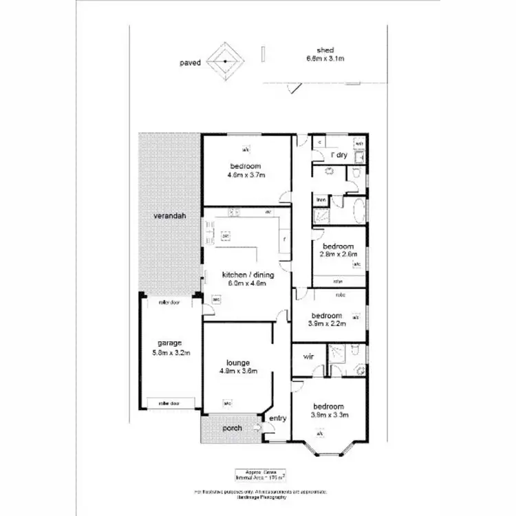 Floorplan of Homely house listing, 5 Dunstan Court, Pennington SA 5013