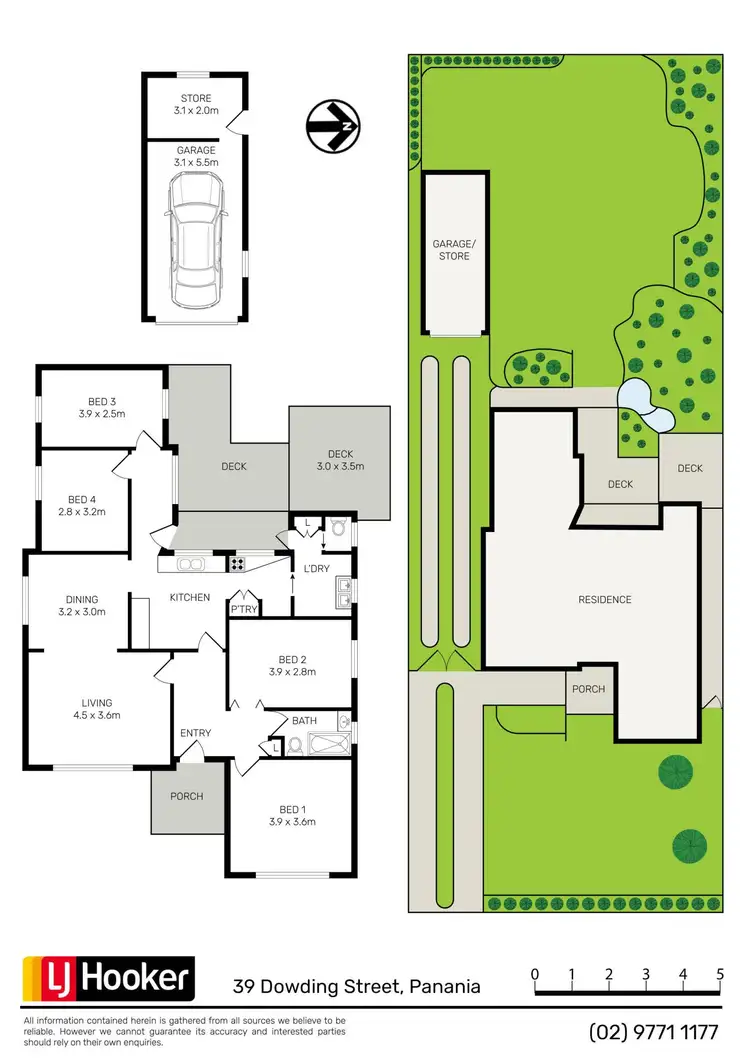 Floorplan of Homely house listing, 39 Dowding Street, Panania NSW 2213