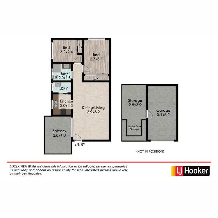 Floorplan of Homely unit listing, 3/16 Luxford Road, Mount Druitt NSW 2770