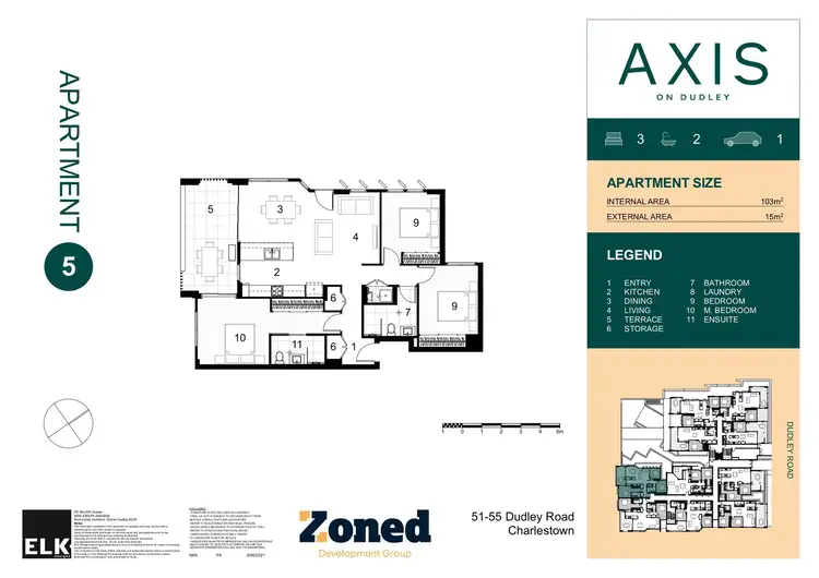Floorplan of Homely apartment listing, G05/51-55 Dudley Road, Charlestown NSW 2290