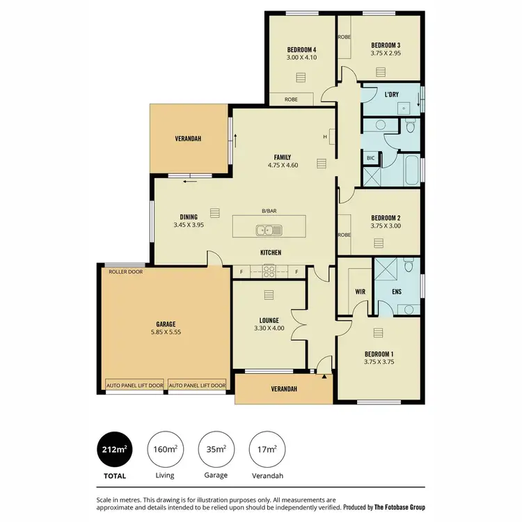 Floorplan of Homely house listing, 10 Langhorne Street, Andrews Farm SA 5114