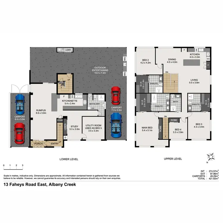 Floorplan of Homely house listing, 13 Faheys Road East, Albany Creek QLD 4035