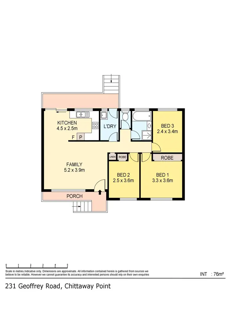 Floorplan of Homely house listing, 231 Geoffrey Road, Chittaway Point NSW 2261