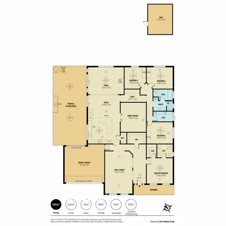 Floorplan of Homely house listing, 30 Cormorant Drive, Hewett SA 5118