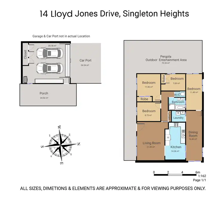 Floorplan of Homely house listing, 14 Lloyd Jones Drive, Singleton NSW 2330
