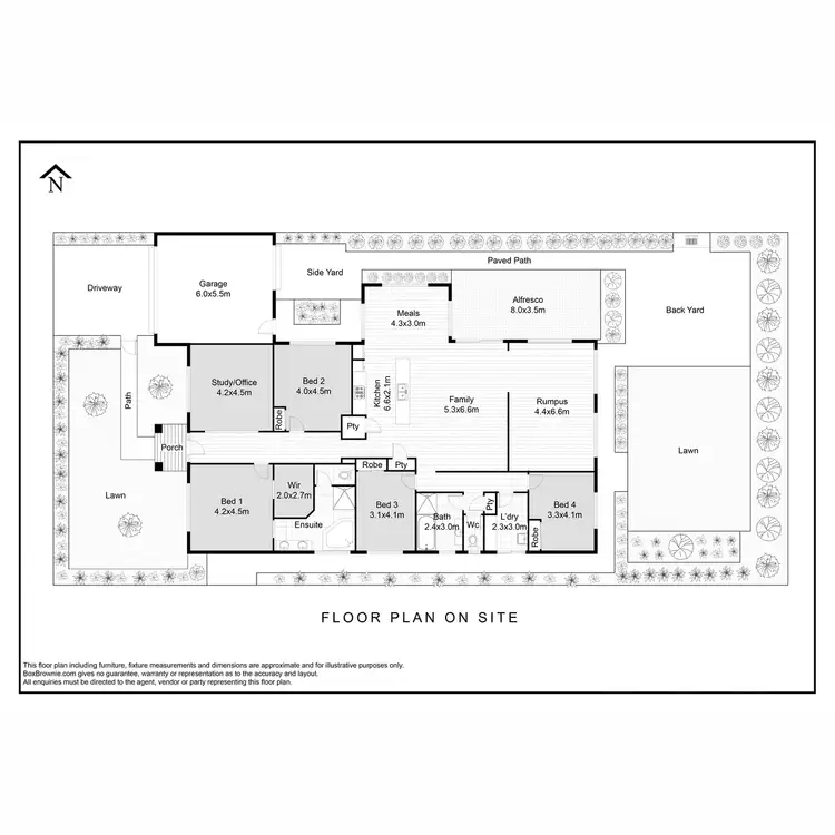 Floorplan of Homely house listing, 57 Lennon Boulevard, Point Cook VIC 3030