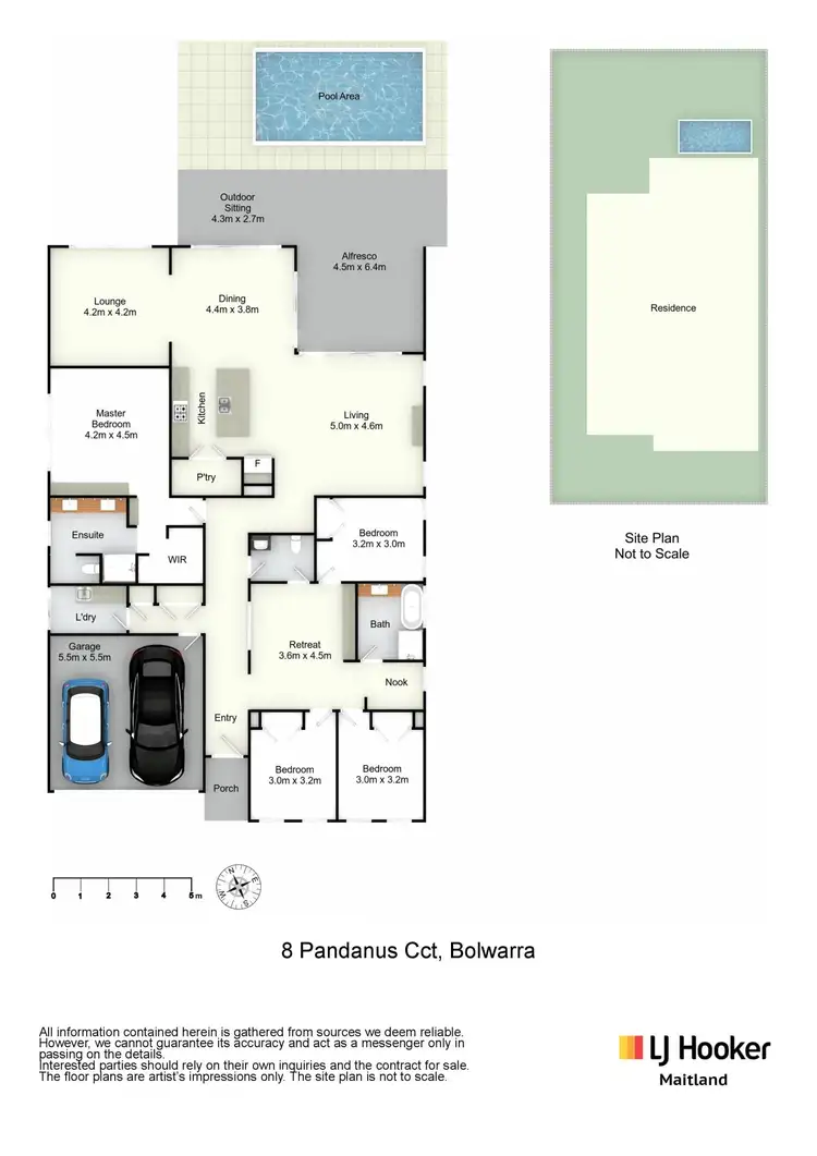 Floorplan of Homely house listing, 8 Pandanus Circuit, Bolwarra NSW 2320