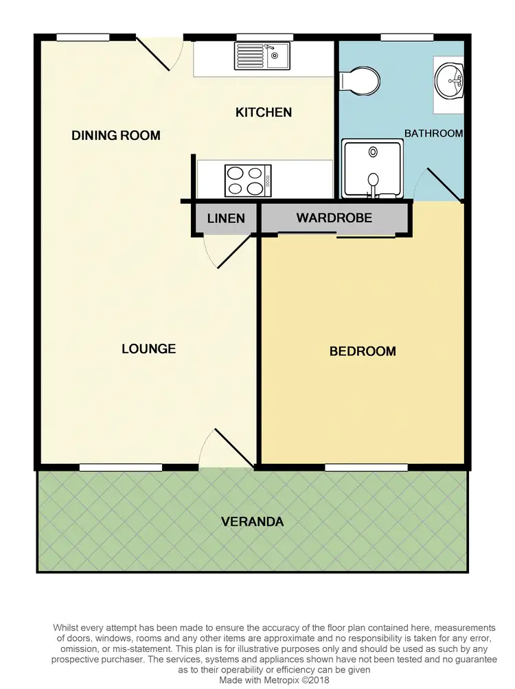 Floorplan of Homely apartment listing, 2/62 Selwyn Street, Merewether NSW 2291