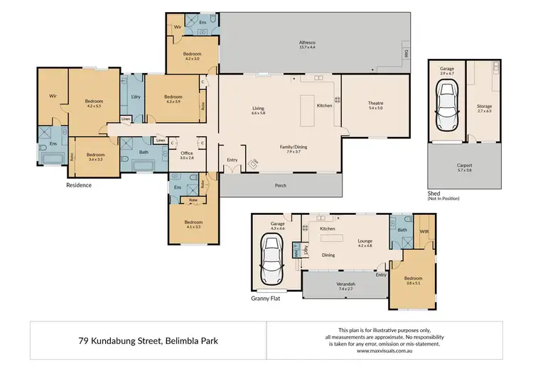 Floorplan of Homely house listing, 79 Kundabung Street, Belimbla Park NSW 2570