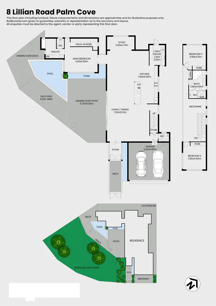 Floorplan of Homely house listing, 8 Lillian Road, Palm Cove QLD 4879