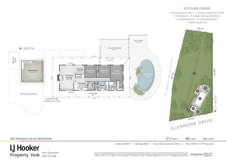 Floorplan of Homely house listing, 160 Glenmore Drive, Bonogin QLD 4213