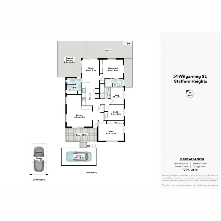 Floorplan of Homely house listing, 51 Wilgarning Street, Stafford Heights QLD 4053
