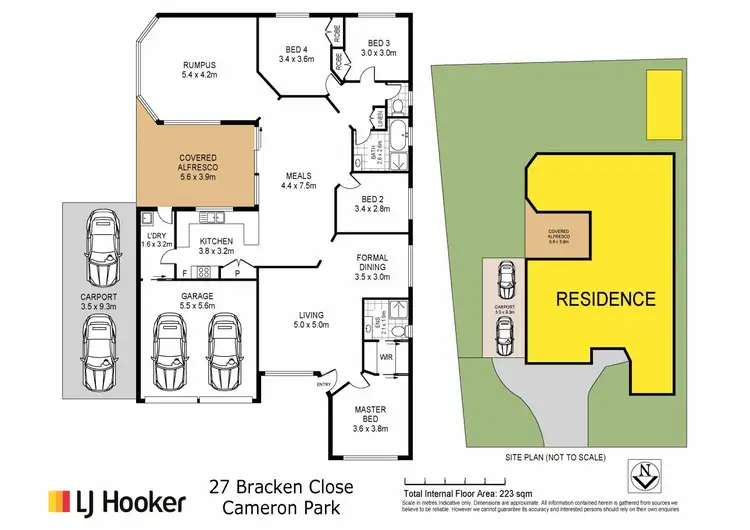 Floorplan of Homely house listing, 27 Bracken Close, Cameron Park NSW 2285