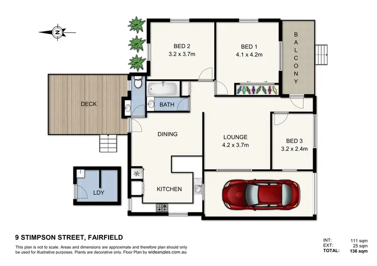 Floorplan of Homely house listing, 9 Stimpson Street, Fairfield QLD 4103