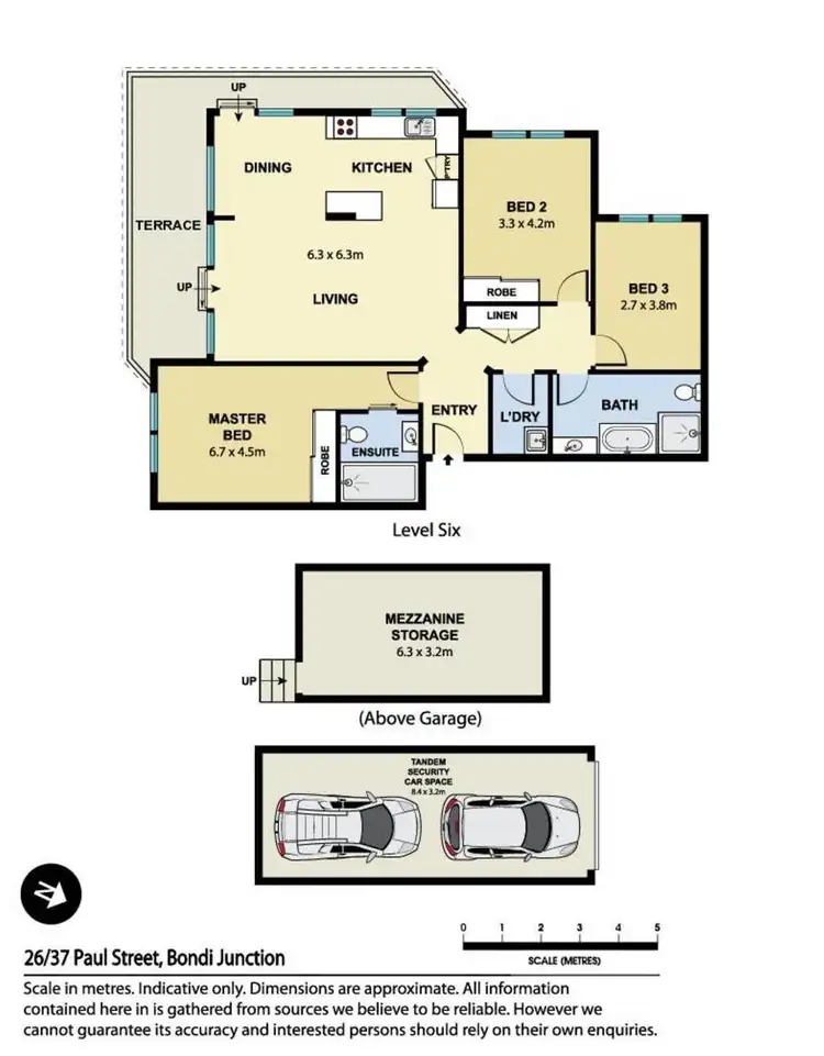 Floorplan of Homely unit listing, 26/37-43 Paul Street, Bondi Junction NSW 2022