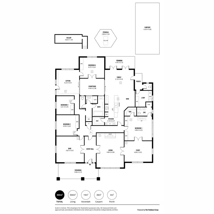 Floorplan of Homely house listing, 510 Greenhill Road, Hazelwood Park SA 5066