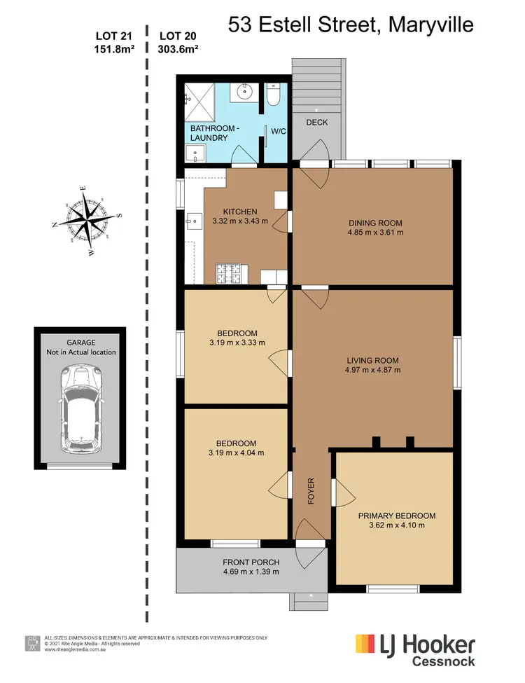 Floorplan of Homely house listing, 53 Estell Street, Maryville NSW 2293