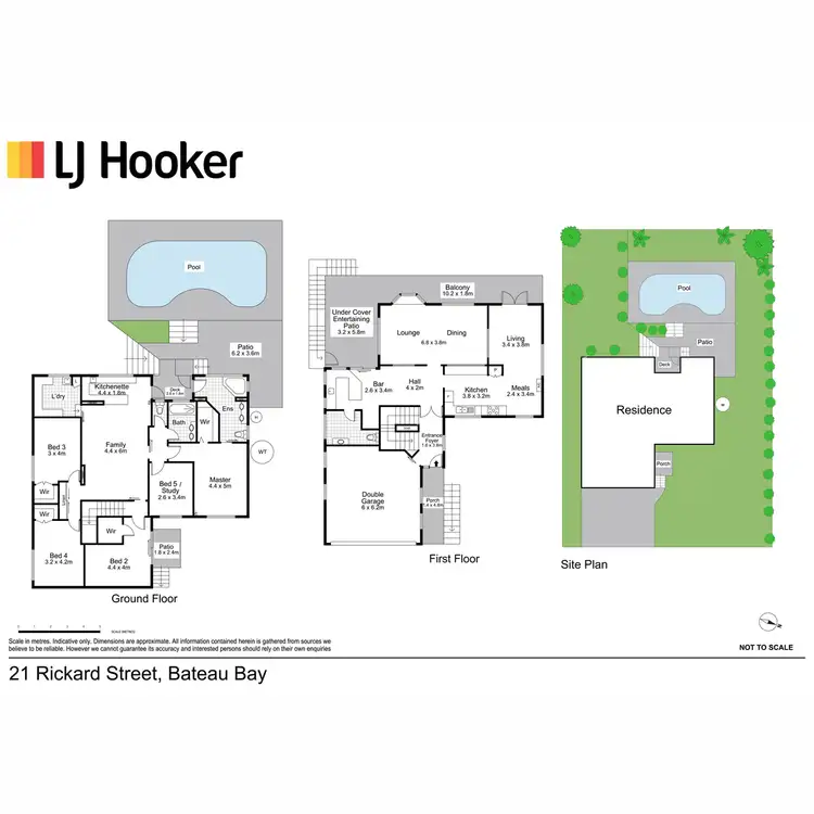 Floorplan of Homely house listing, 21 Rickard Street, Bateau Bay NSW 2261