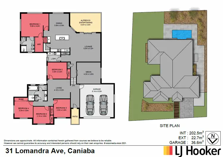 Floorplan of Homely house listing, 31 Lomandra Avenue, Caniaba NSW 2480