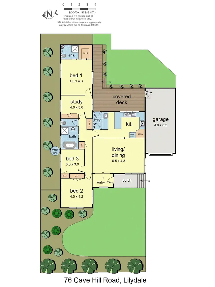 Floorplan of Homely house listing, 76 Cavehill Road, Lilydale VIC 3140