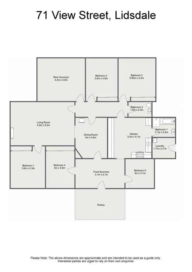 Floorplan of Homely house listing, 71 View Street, Lidsdale NSW 2790