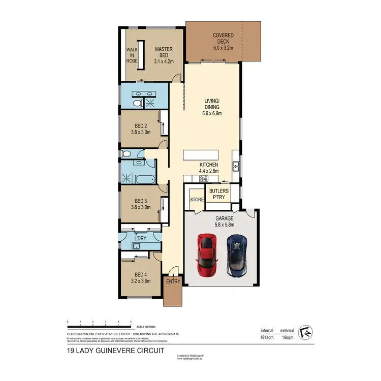 Floorplan of Homely house listing, 19 Lady Guinevere Circuit, Murrumba Downs QLD 4503