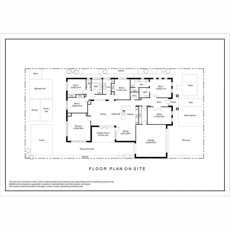 Floorplan of Homely house listing, 13 Vaughan Chase, Wyndham Vale VIC 3024