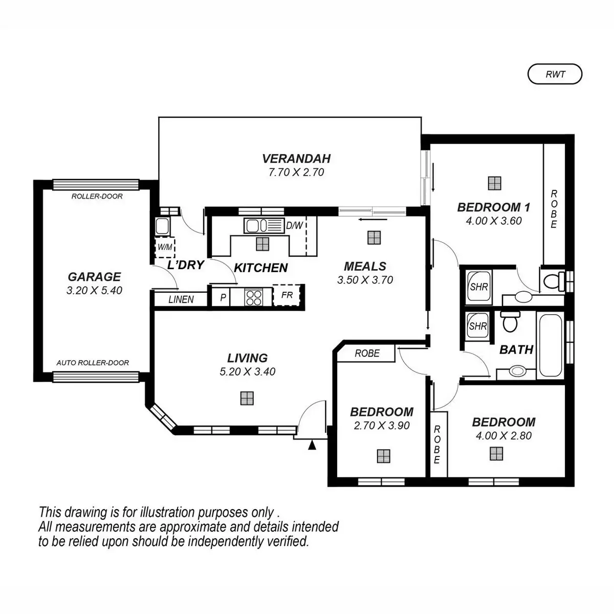 Floorplan of Homely house listing, 2/11 Munro Avenue, Seaton SA 5023