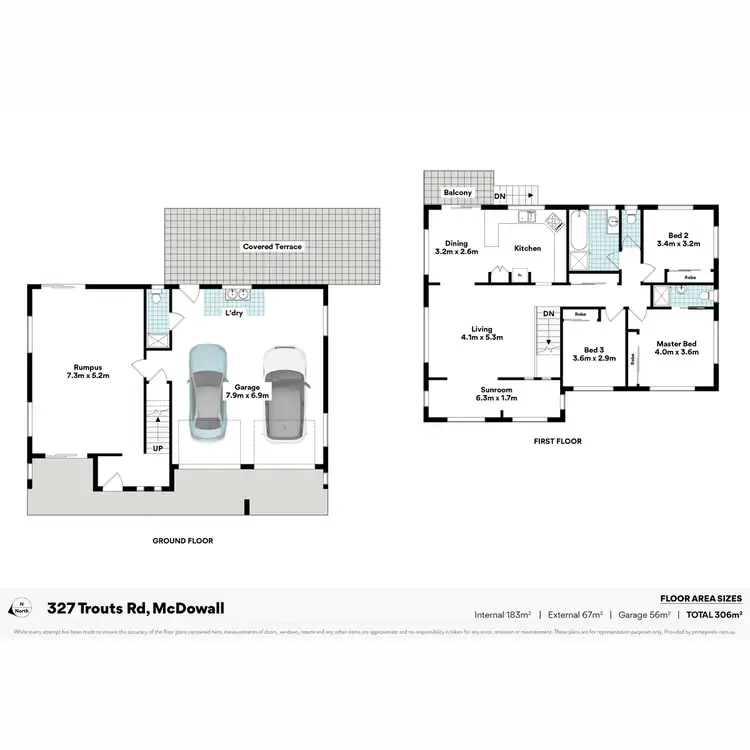 Floorplan of Homely house listing, 327 Trouts Road, Mcdowall QLD 4053