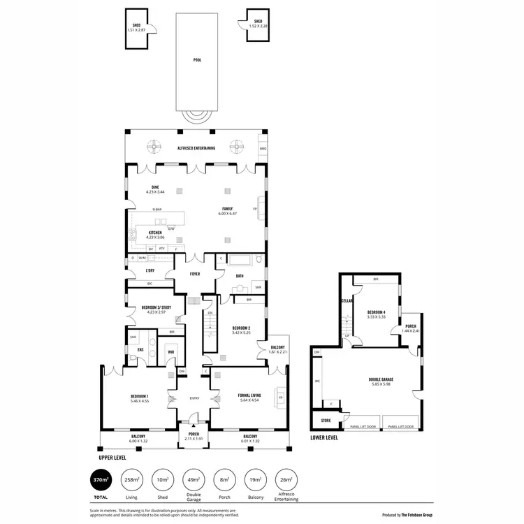 Floorplan of Homely house listing, 6 Craighill Road, St Georges SA 5064