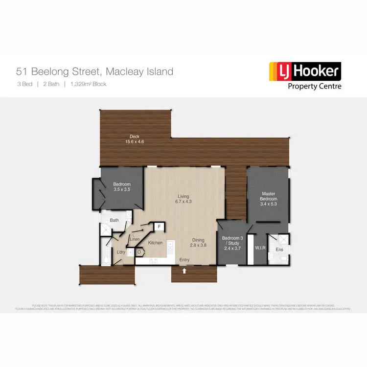 Floorplan of Homely house listing, 51 Beelong Street, Macleay Island QLD 4184