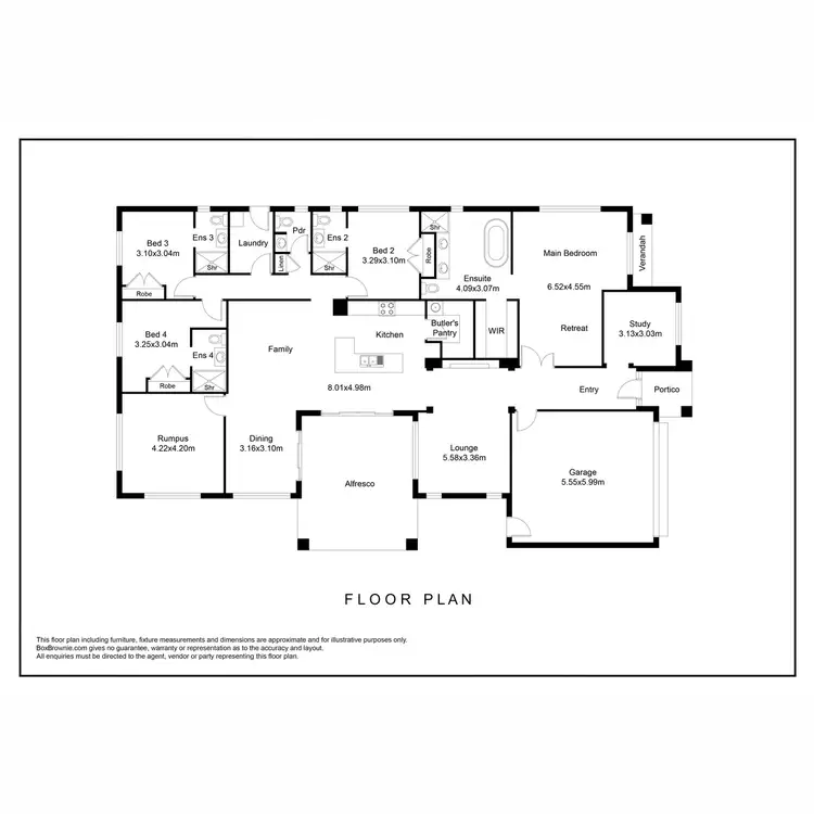 Floorplan of Homely house listing, 23 Tobago Avenue, Point Cook VIC 3030