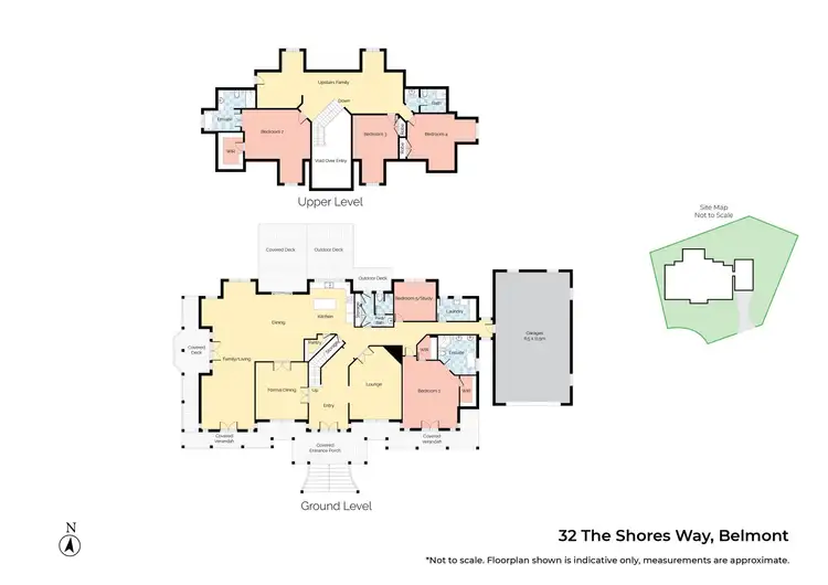 Floorplan of Homely house listing, 32 The Shores Way, Belmont NSW 2280