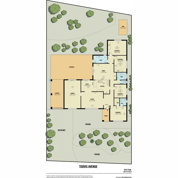 Floorplan of Homely house listing, 27 Toovis Avenue, St Agnes SA 5097