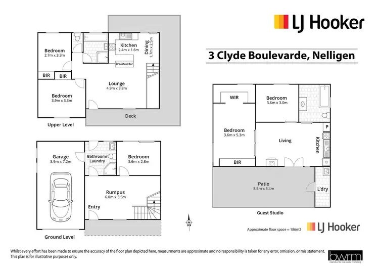 Floorplan of Homely house listing, 3 Clyde Boulevard, Nelligen NSW 2536