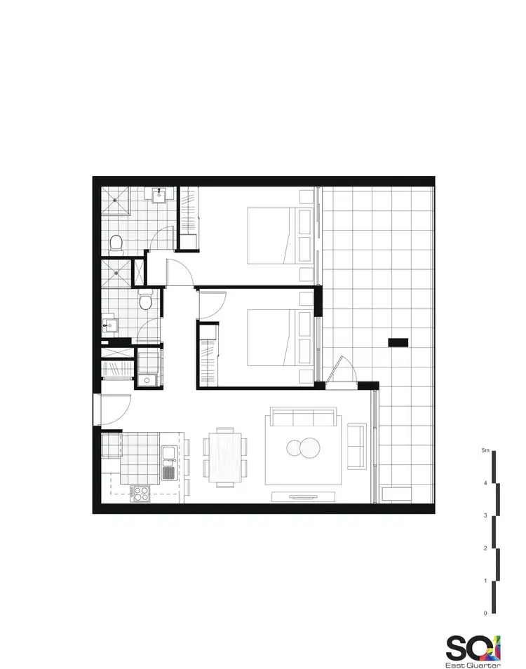 Floorplan of Homely unit listing, 232/12 Limburg Way, Greenway ACT 2900