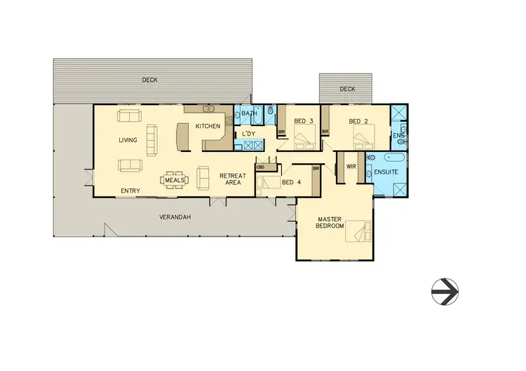 Floorplan of Homely house listing, 29 Gibson Close, Clifton Beach QLD 4879