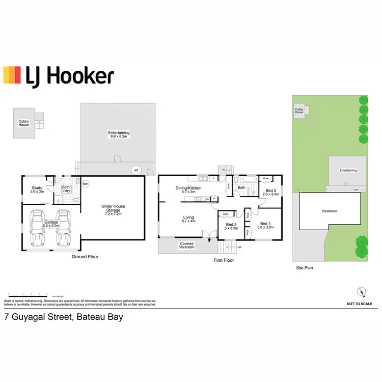 Floorplan of Homely house listing, 7 Guyagal Street, Bateau Bay NSW 2261