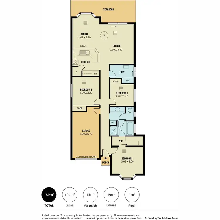 Floorplan of Homely house listing, 46 Gateway Drive, Salisbury Heights SA 5109