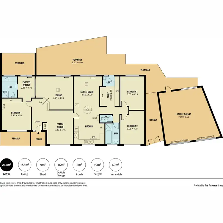 Floorplan of Homely house listing, 58 Kingfisher Drive, Modbury Heights SA 5092