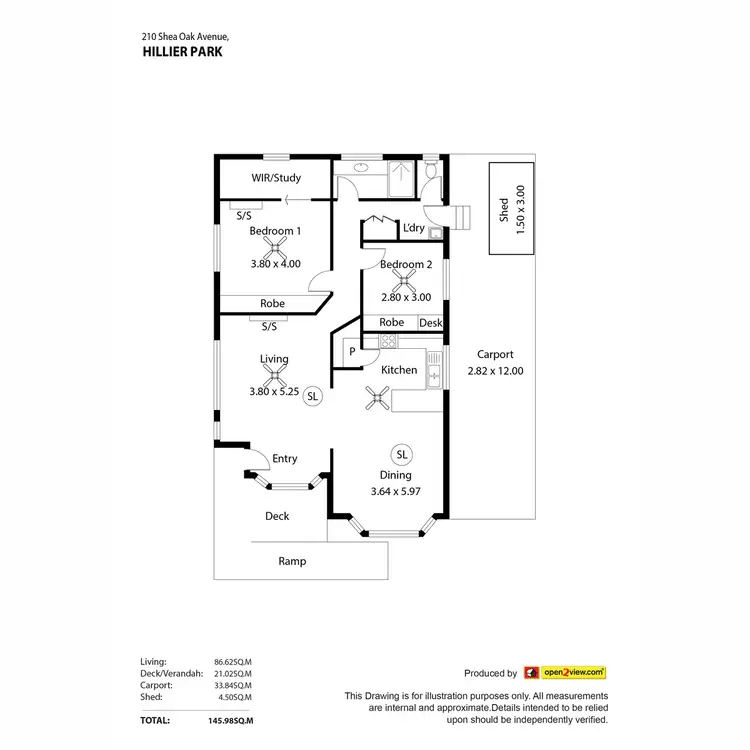 Floorplan of Homely house listing, Site 210 Sheoak Court, Hillier SA 5116