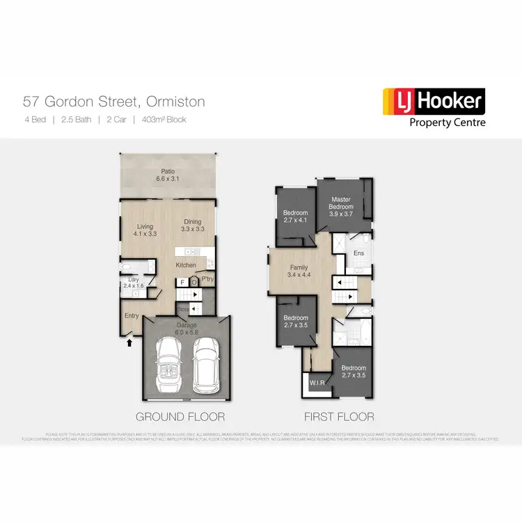 Floorplan of Homely house listing, 57 Gordon Street, Ormiston QLD 4160