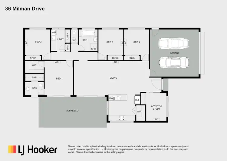 Floorplan of Homely house listing, 36 Milman Drive, Port Douglas QLD 4877