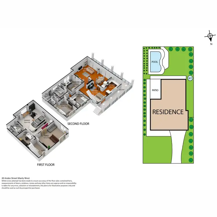 Floorplan of Homely house listing, 20 Andes Street, Manly West QLD 4179
