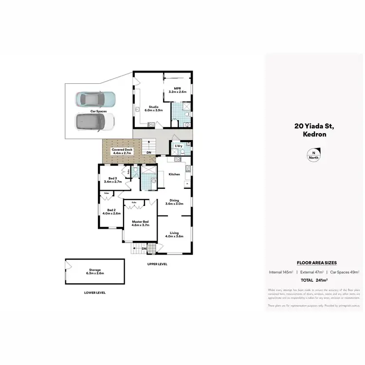 Floorplan of Homely house listing, 20 Yiada Street, Kedron QLD 4031
